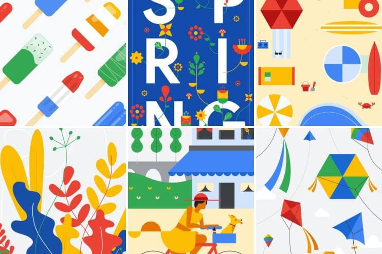 Download Google Spring 2018 (QHD) Wallpapers [Android P Hint]
