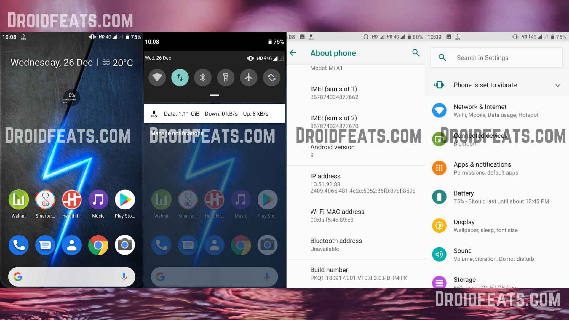 Update Xiaomi Mi A1 to Android 9 Pie Official Firmware (manually)