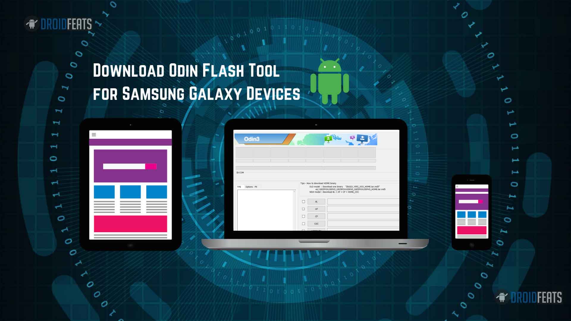 Download Odin Flash Tool V3.13.1 (Latest) for Galaxy devices