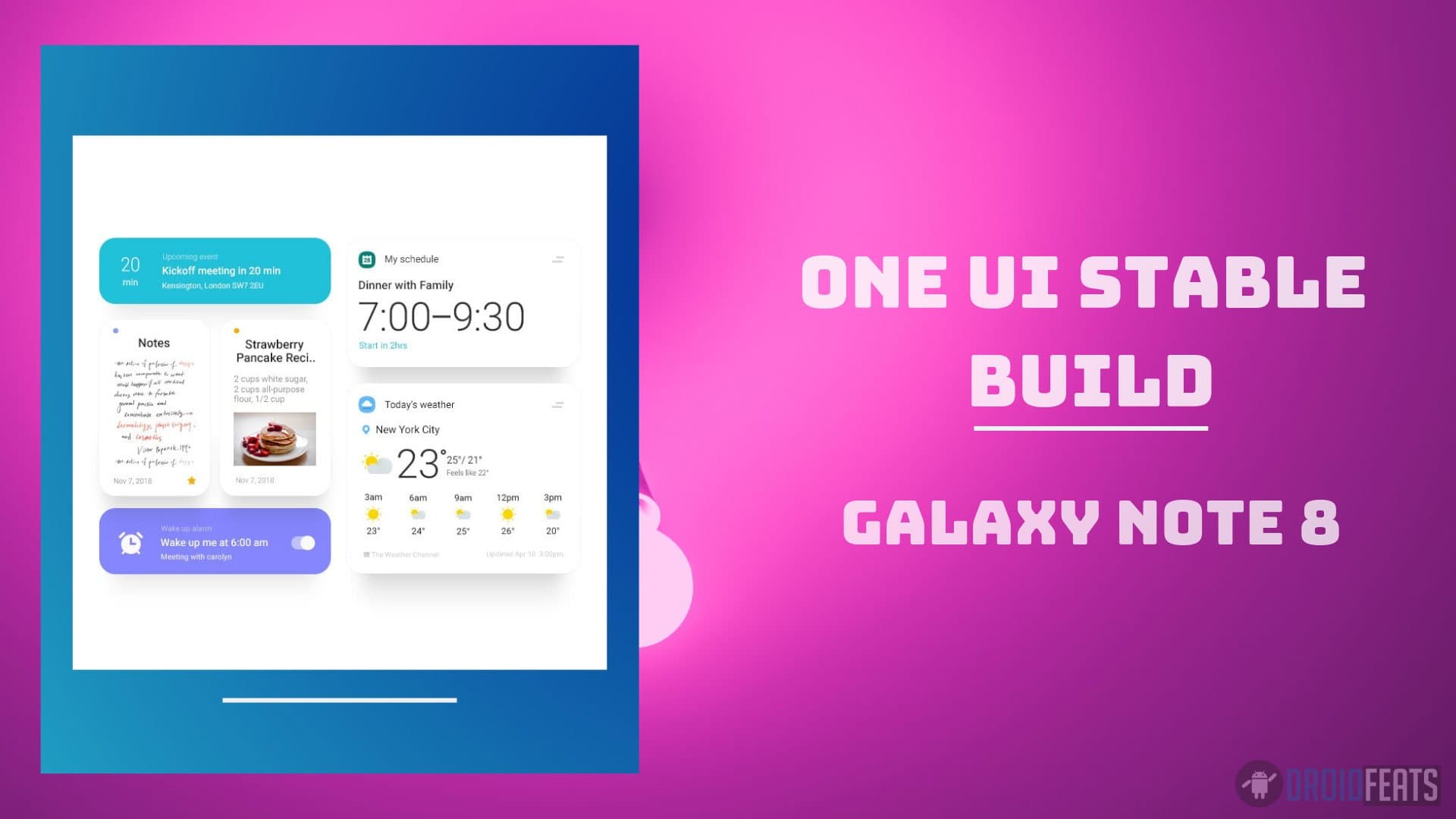 Update Galaxy Note 8 to One UI (Stable) Android 9 Pie Official Firmware