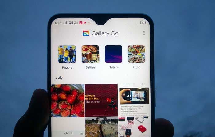 Gallery Go, a lightweight Google Photos alternative